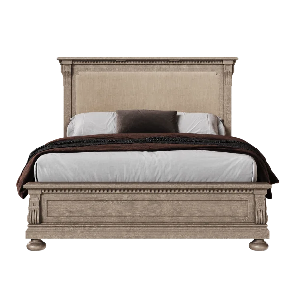 Кровать 180 200 из массива Сент-Джеймс беж