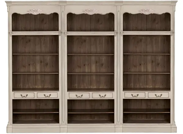 Библиотека с открытыми полками Поместье