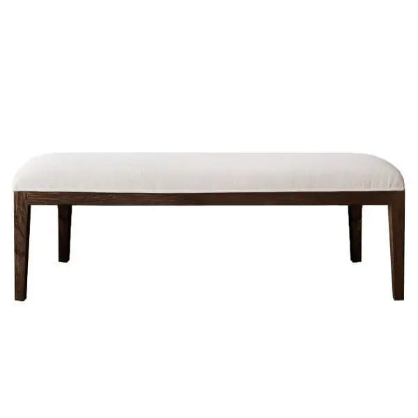 Пуфик кофейный тканевый Сен-Морис