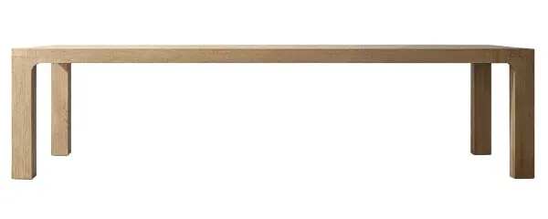 Обеденный стол прямоугольный Бретон на 4 ножках