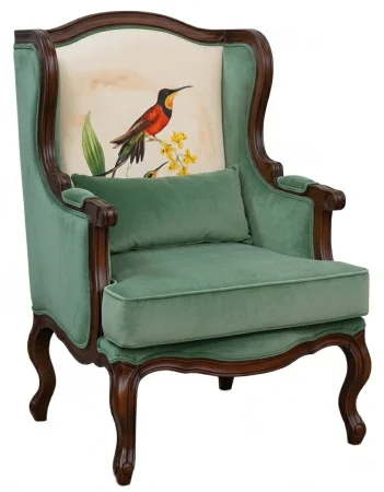 Кресло Сезарина «Райские птицы», версия 2