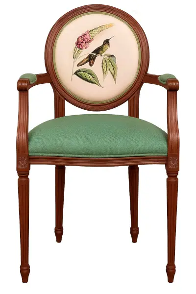 Кресло Медальон Райская птица Ver.2