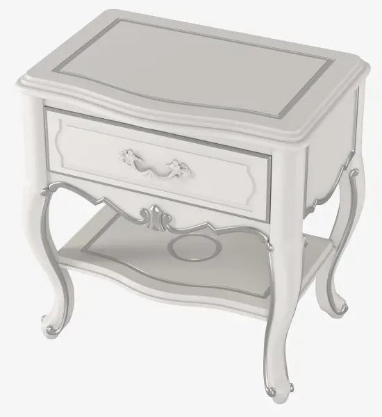 Тумбочка прикроватная с ящиком Катарина