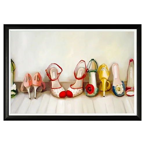 Арт-постер С красным ремешком