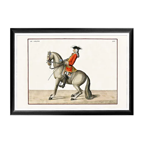 Арт-постер «Верховая езда, Урок № 18»