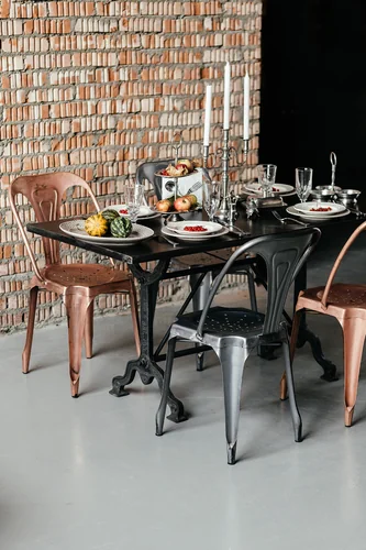 Стул tolix цинкового цвета Мануфактура