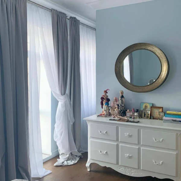 Комод Поместье белый в интерьере