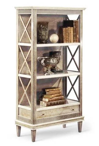 Стеллаж деревянный открытый Бергамо