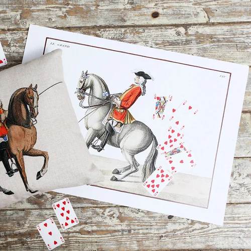 Арт-постер «Верховая езда, Урок № 18»