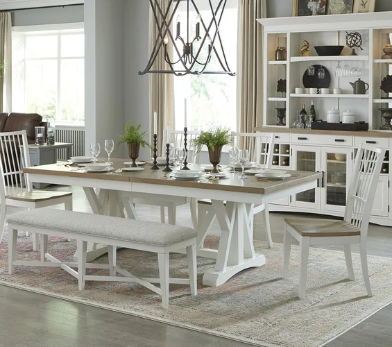 Обеденный стол раздвижной 224 см Тиффани