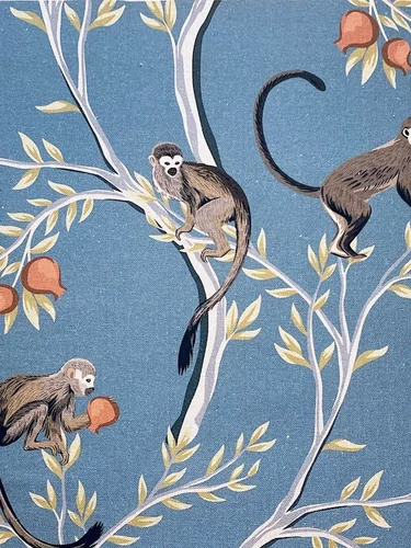 Штора Capucin à la grenade Vivid Blue 135х250