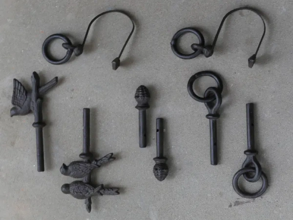 Наконечники для карнизов Кольца (чугун)