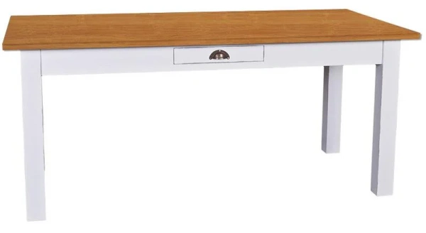 Стол обеденный Брюгге 160/90 столешница - тонировка маслом