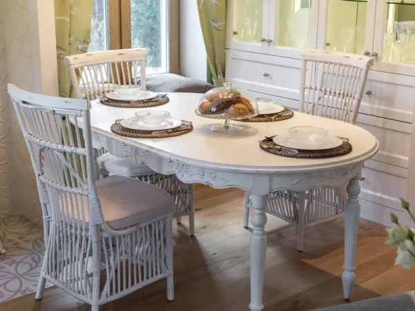 Стол обеденный круглый раскладной Марсель D100 (160)